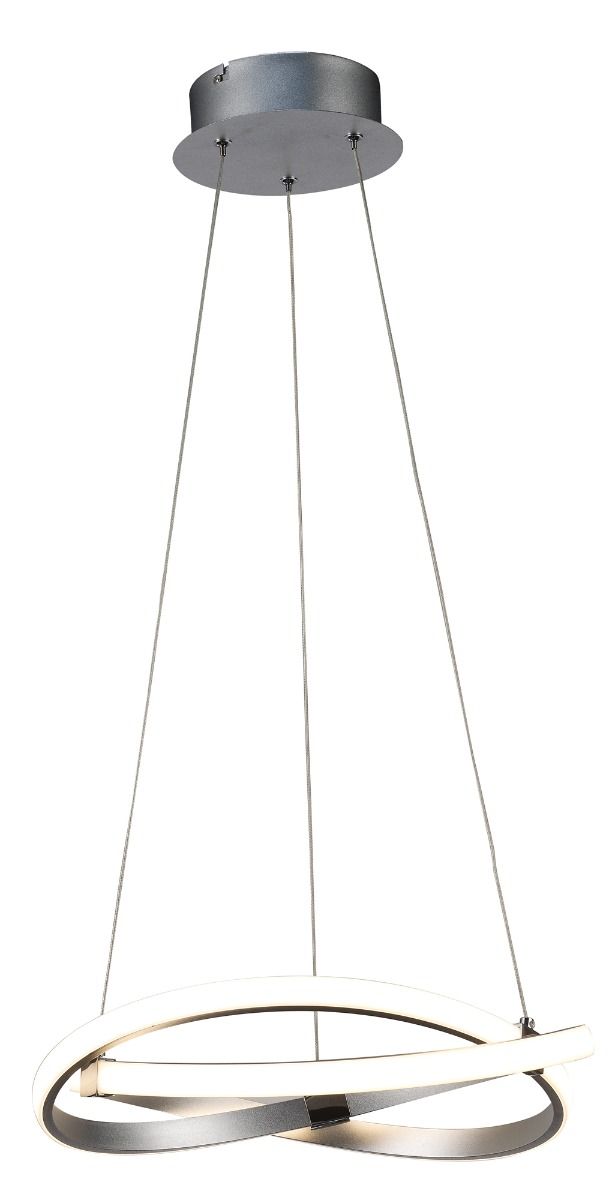 M5384 Mantra Infinity 1Lt LED Polished Chrome Pendant Ceiling Light