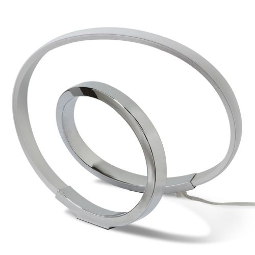 M5383 Mantra Infinity 1Lt LED Polished Chrome Table Lamp