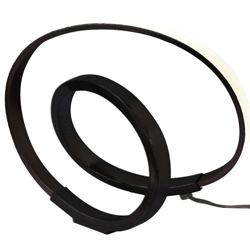 M5393 Mantra Infinity 1Lt LED Brown Oxide Table Lamp