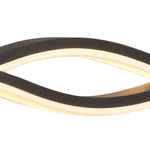 M5817 Mantra Sahara Pendant 36W LED 2800K, 2520lm, Dimmable Frosted Acrylic Brown Oxide