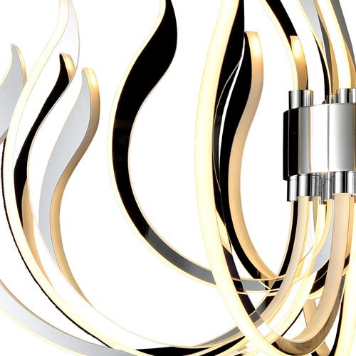 M5560 Mantra Versailles LED Polished Chrome Pendant