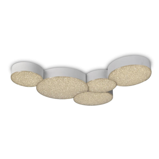M5768 Mantra Lunas LED Ceiling Flush 5 Light White