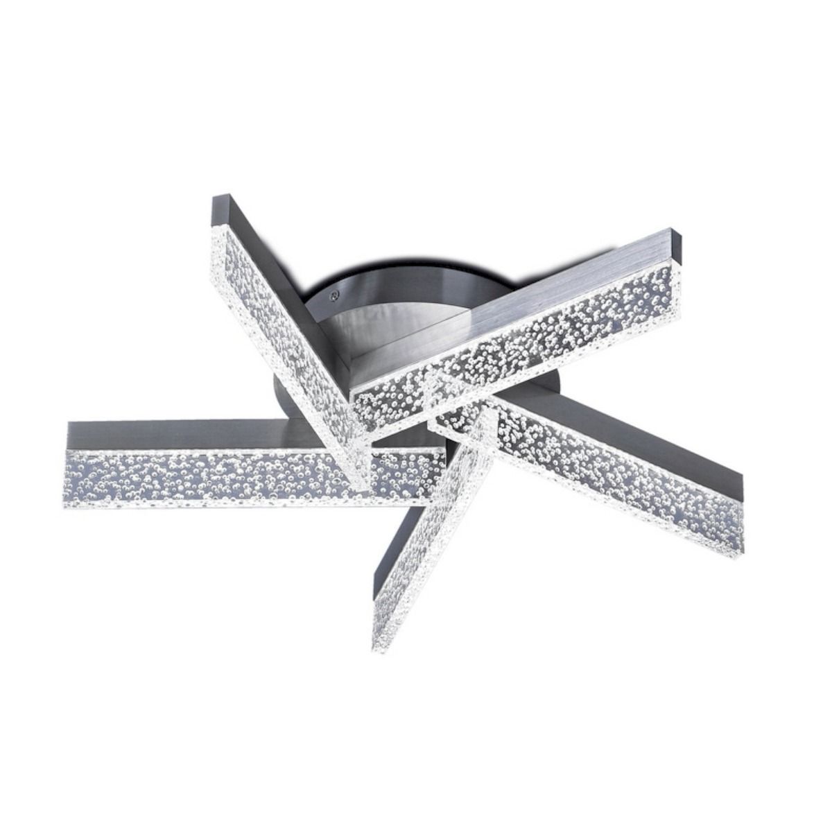 M5792 Mantra Burbuja LED Ceiling Flush 5 Light Polished Chrome