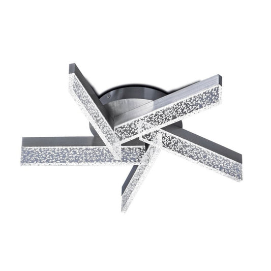 M5792 Mantra Burbuja LED Ceiling Flush 5 Light Polished Chrome