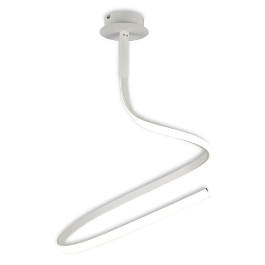 M6002 Mantra Nur LED Ceiling Semi-Flush White