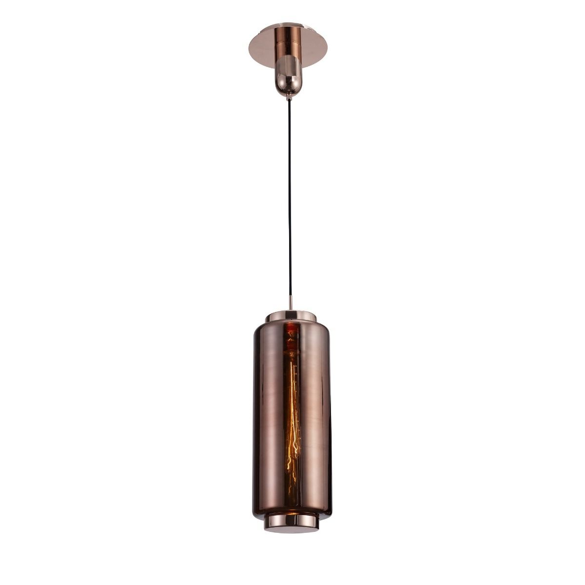 M6196 Mantra Jarras Ceiling Pendant 1 Light Copper