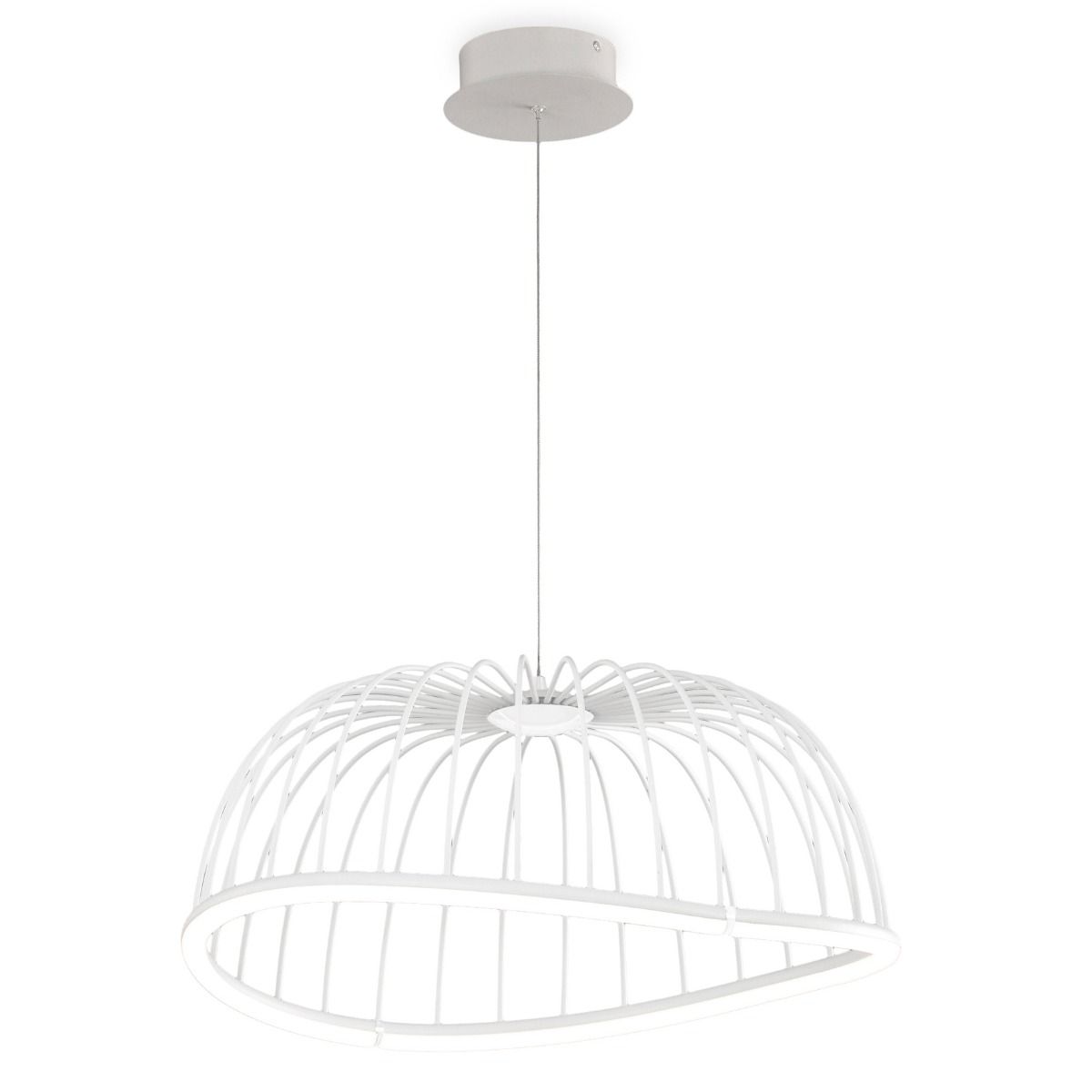 M6681 Mantra Celeste Medium Ceiling LED White Pendant