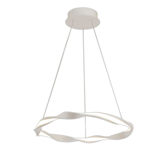 M6573 Mantra Madagascar Small Ceiling LED White Pendant