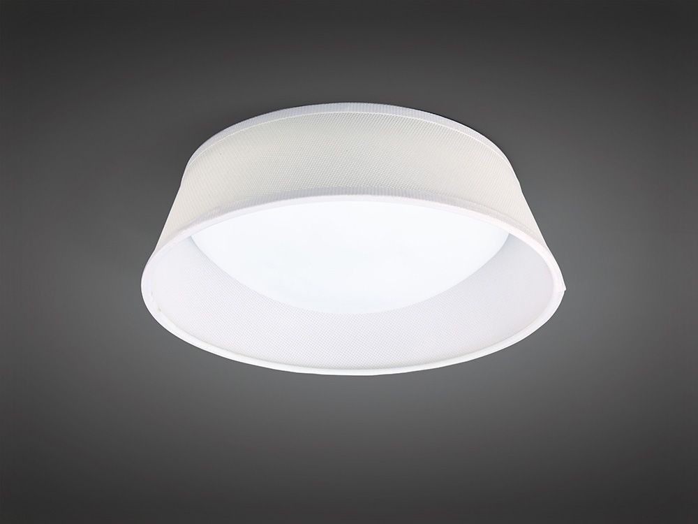 M4960E Mantra Nordica Ceiling Light Fitting E27 Max 2cm White Acrylic Ivory White Shade