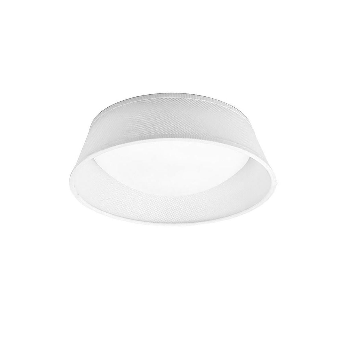 M4960E Mantra Nordica Ceiling Light Fitting E27 Max 2cm White Acrylic Ivory White Shade