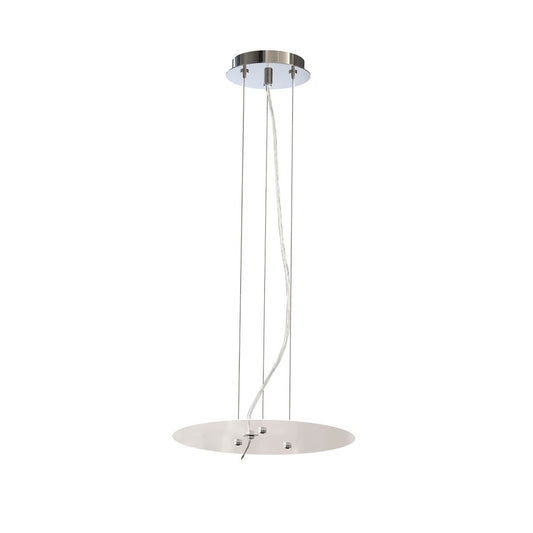M5031 Mantra Nordica Pendant Kit 43CM Polished Chrome White Acrylic