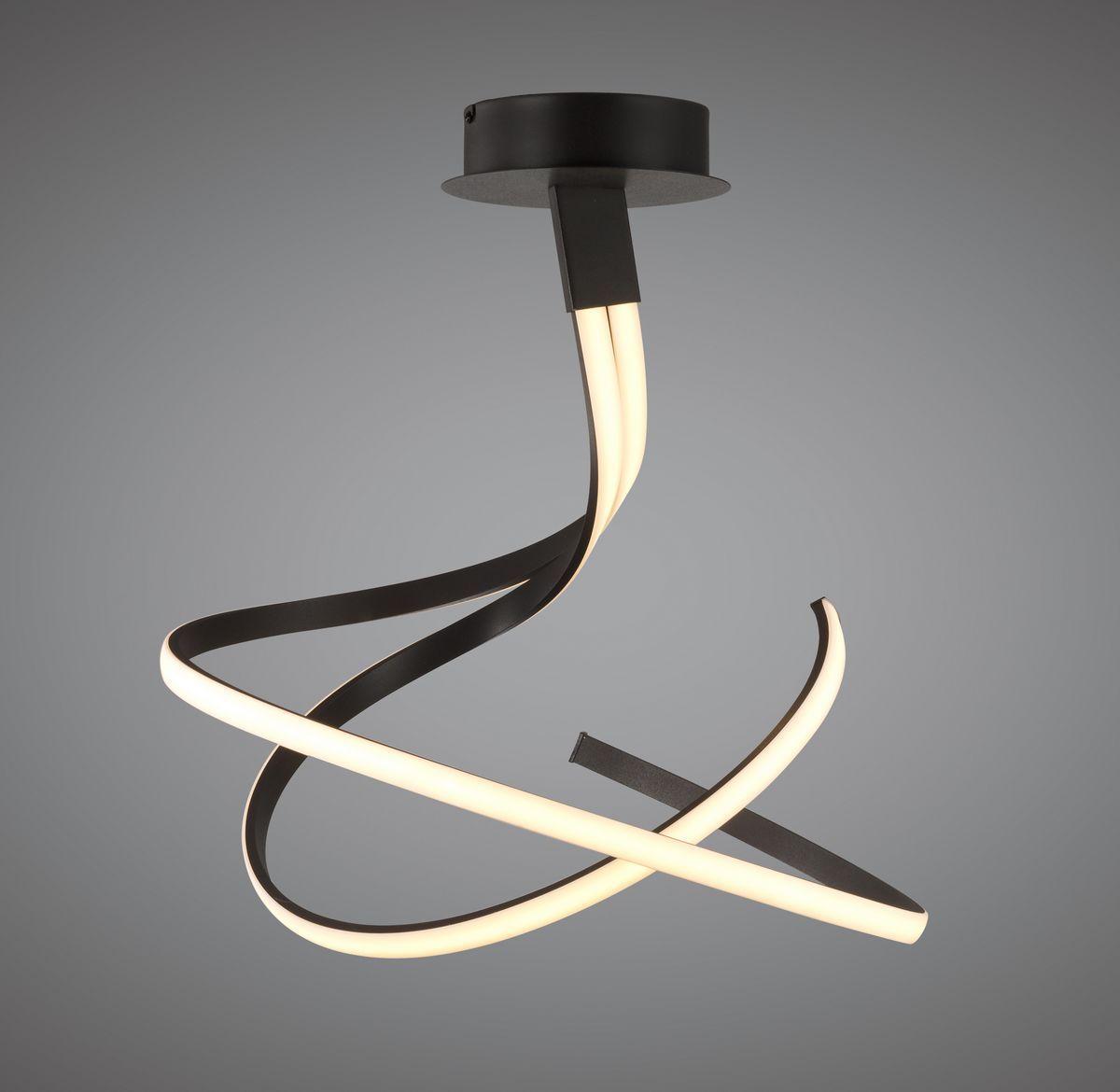 M5827 Mantra Nur BR LED Ceiling Fitting 50W 2800K 4000lm Dimmable Frosted Acrylic Brown Oxide