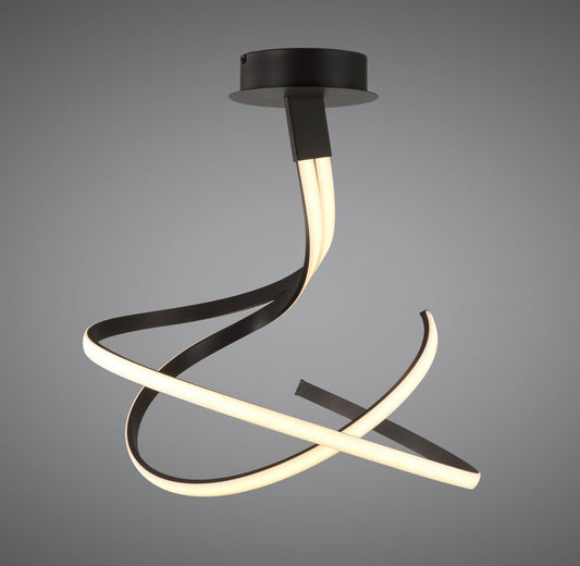 M5827 Mantra Nur BR LED Ceiling Fitting 50W 2800K 4000lm Dimmable Frosted Acrylic Brown Oxide