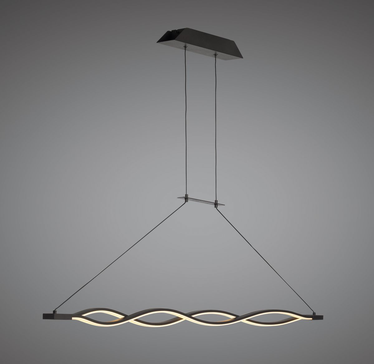 M5400 Mantra Sahara Brown Oxide Pendant 36W LED 2800K, 2520lm, Brown Oxide White Acrylic