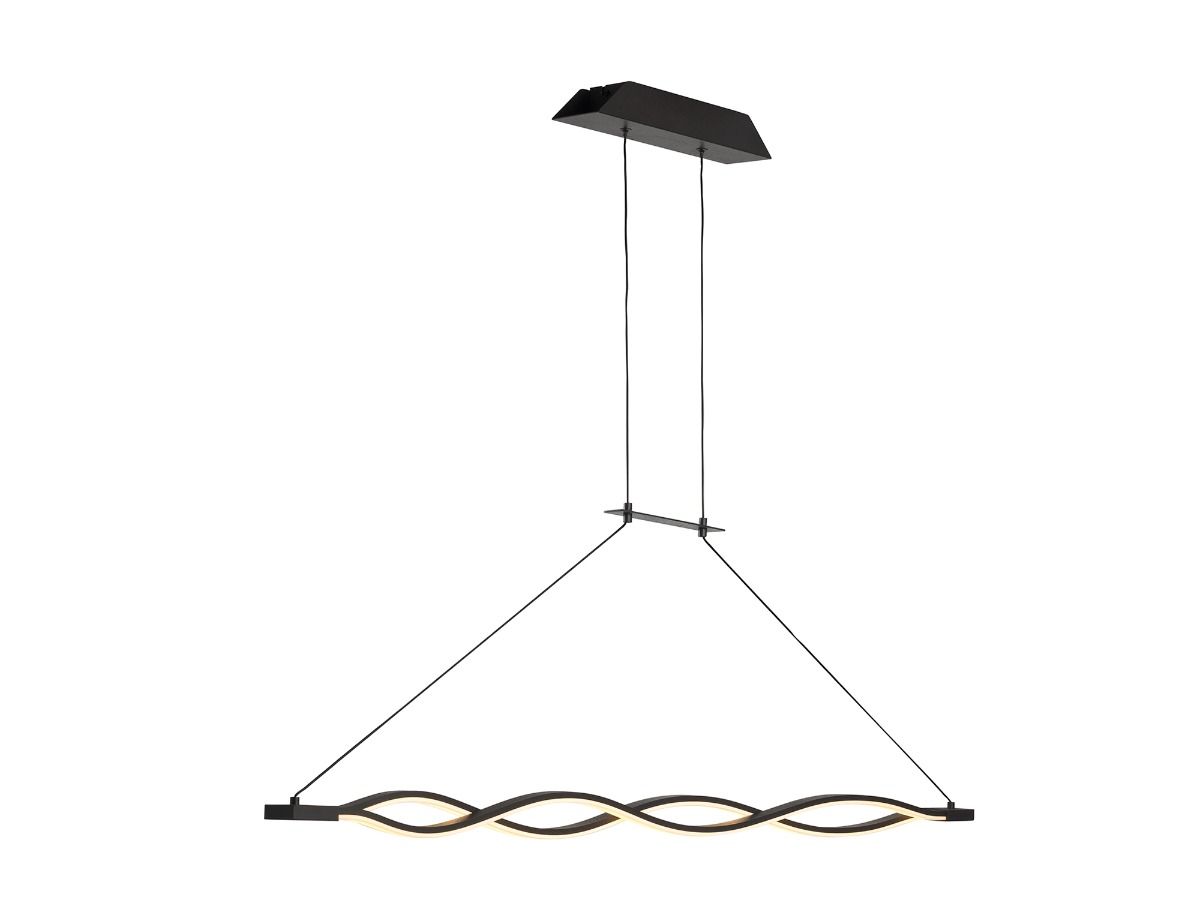 M5400 Mantra Sahara Brown Oxide Pendant 36W LED 2800K, 2520lm, Brown Oxide White Acrylic