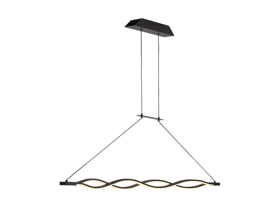 M5400 Mantra Sahara Brown Oxide Pendant 36W LED 2800K, 2520lm, Brown Oxide White Acrylic
