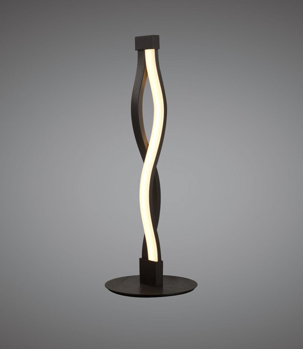 M5402 Mantra Sahara Brown Oxide Table Lamp 6W 2800K, 420lm, Brown Oxide White Acrylic