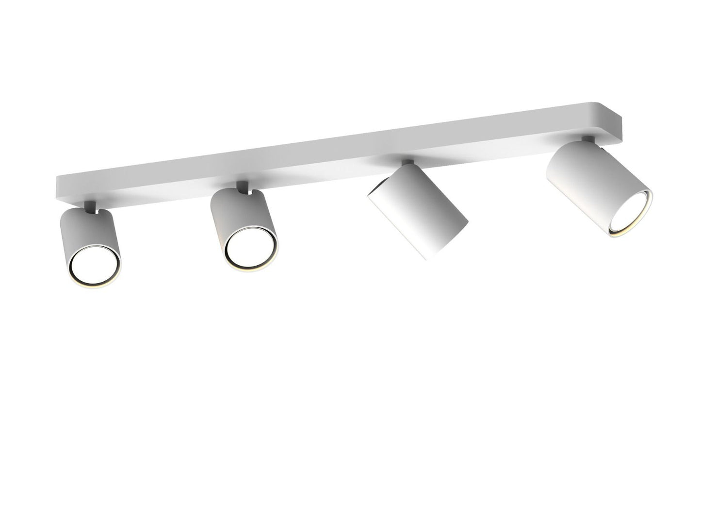 M6280 Mantra Sal Linear Bar 4 Light Spotlight GU10 Matt White