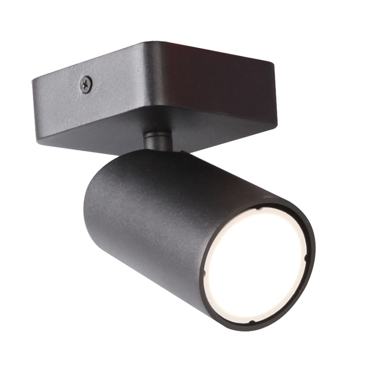 M6713 Mantra Sal 1 Light Spotlight GU10 Matt Black