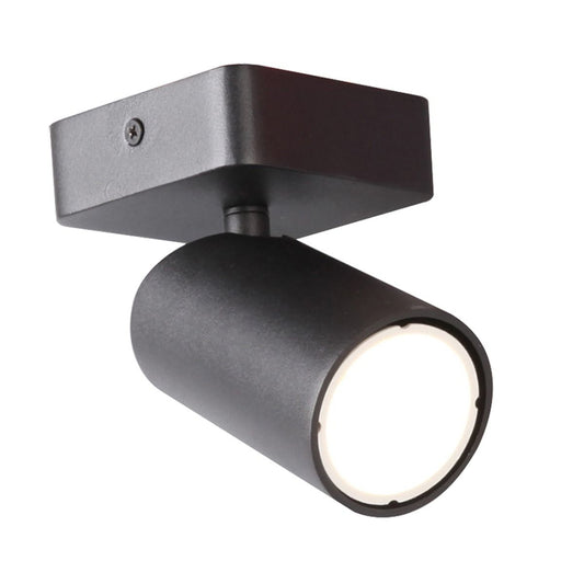 M6713 Mantra Sal 1 Light Spotlight GU10 Matt Black