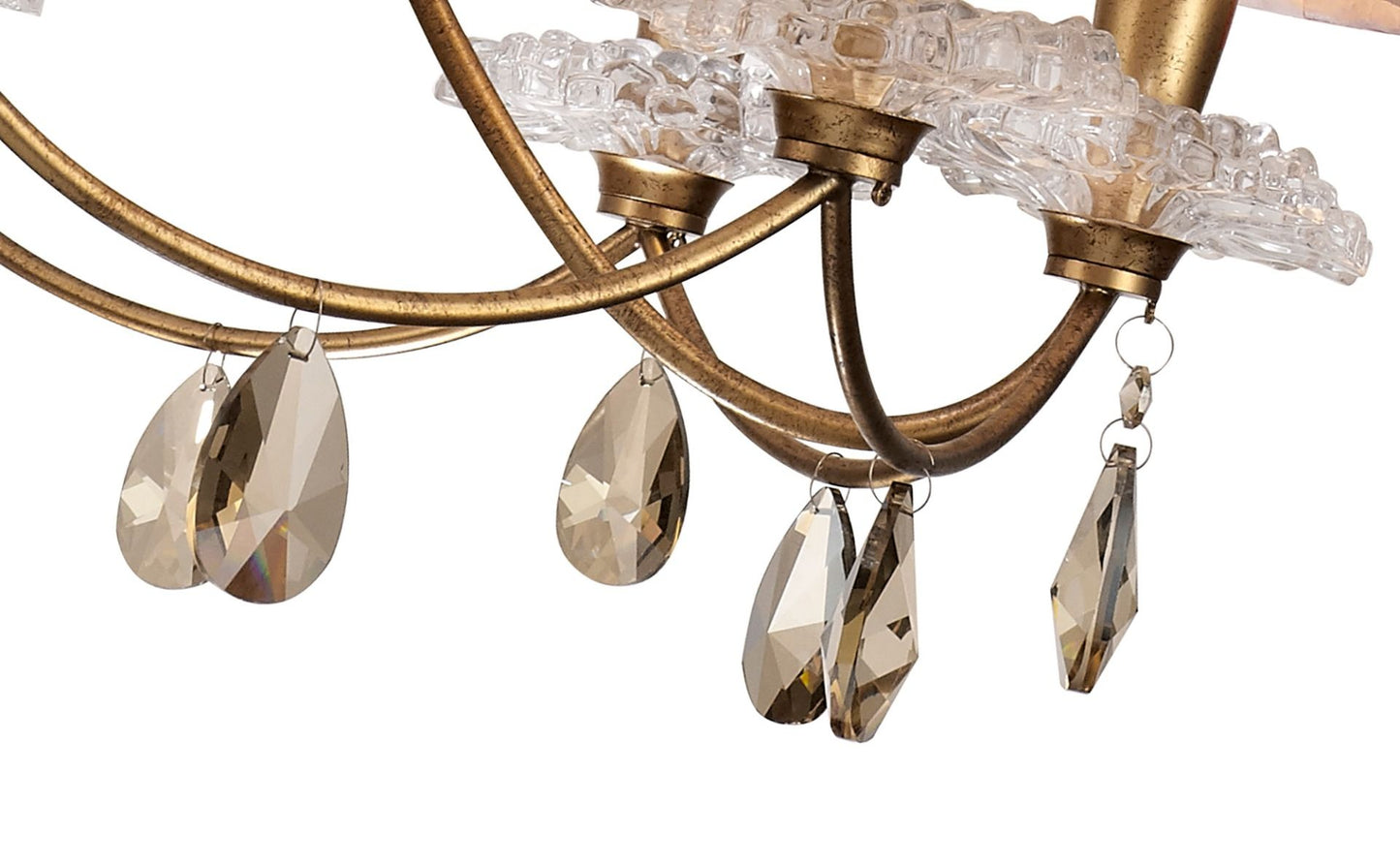 M6290 Mantra Sophie Extra Large 12 Light Gold Chandelier