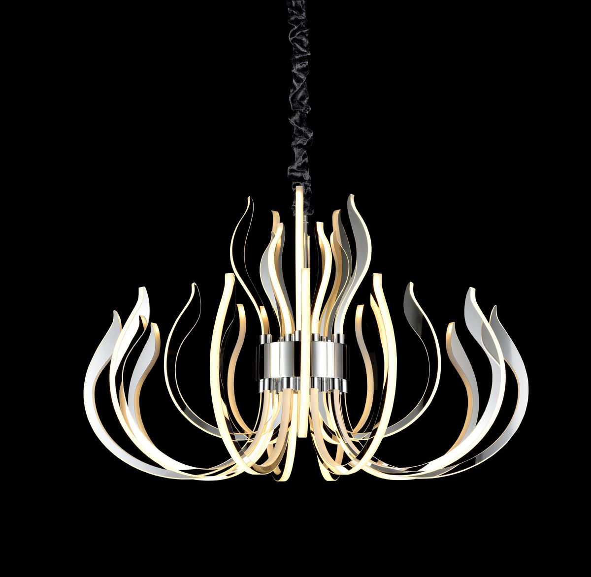 M5560 Mantra Versailles LED Polished Chrome Pendant