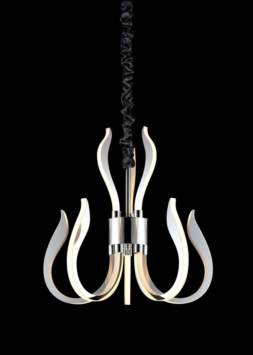 M5563 Mantra Versailles LED Polished Chrome Pendant